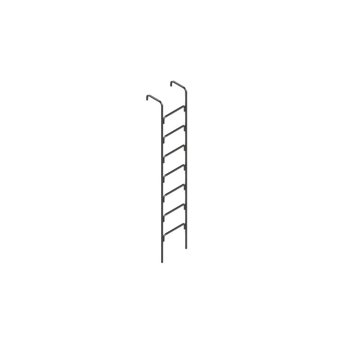 Водопроводная лестница ВЛ-6.6 (Л-2; Л-19) для колодцев